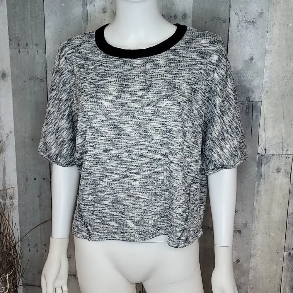 FREE People Slouchy Dolman 1/2 sleeves top